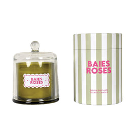 OPJET PARIS Small Bell Candle Trattoria Pink Berries 13cm