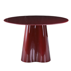 ZAGO Dining Table Trefle Glass 120cm
