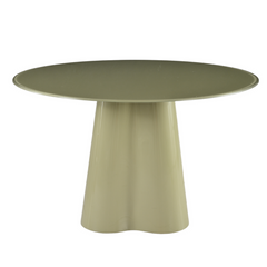ZAGO Dining Table Trefle Glass 120cm