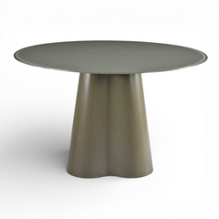 ZAGO Dining Table Trefle Glass 120cm