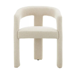 ZAGO 3-Leg Dining Chair Full Fabric Trio