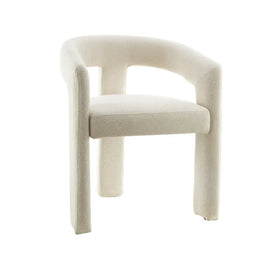 ZAGO 3-Leg Dining Chair Full Fabric Trio