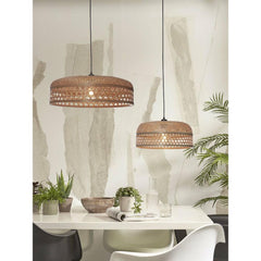 GOOD&MOJO Set of 2 Hanging Lamp Ubud Bamboo