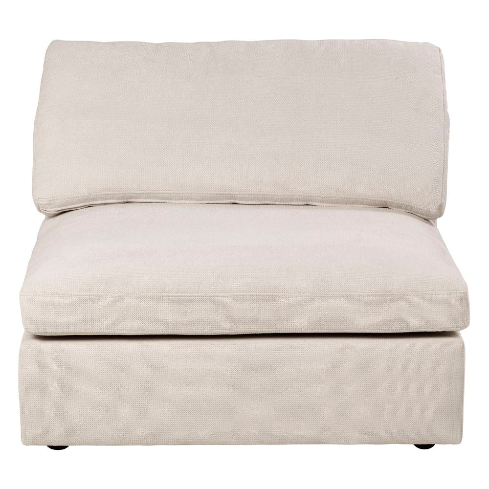 ZAGO Sofa Module Wayne Without Armrest Fabric 98cm