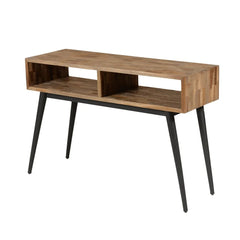 ZAGO Console Table Woody Teak Metal 115cm
