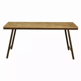 ZAGO Woody Recycled Teak Dining Table 180cm