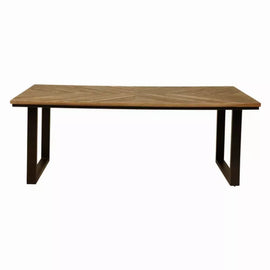 ZAGO Woody Recycled Teak Dining Table 200cm