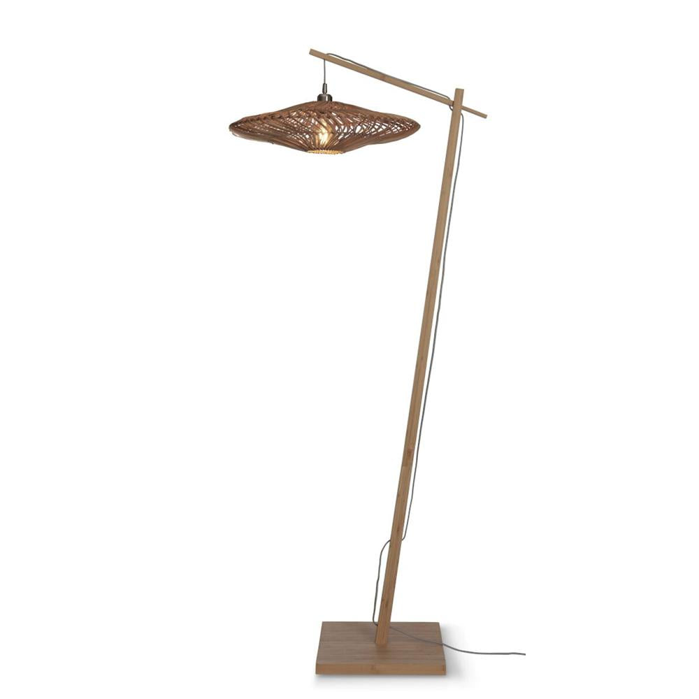GOOD&MOJO Floor Lamp Zanzibar Bamboo 176cm