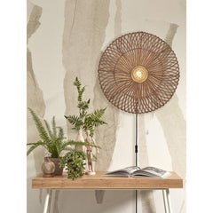 GOOD&MOJO Wall Lamp Zanzibar Rattan 55cm