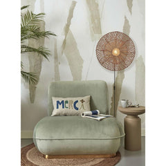 GOOD&MOJO Wall Lamp Zanzibar Rattan 55cm