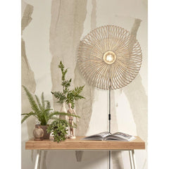 GOOD&MOJO Wall Lamp Zanzibar Rattan 55cm