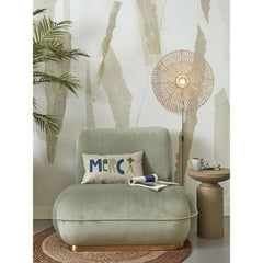 GOOD&MOJO Wall Lamp Zanzibar Rattan 55cm