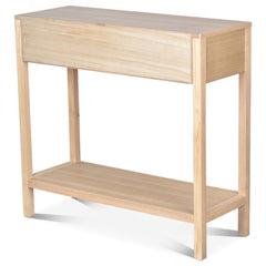 OPJET PARIS Console Desk Juju 2 Drawers Cane Rattan 80cm