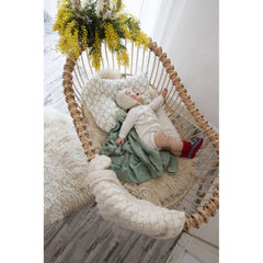 BERMBACH HANDCRAFTED Baby Crib Lola Rattan