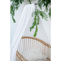 BERMBACH HANDCRAFTED Bed Canopy Theo Natural