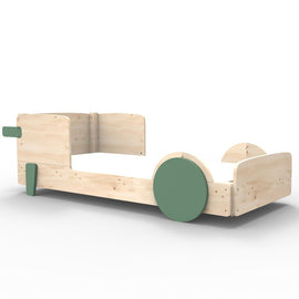 MATHY BY BOLS Kids Bed Discovery pine wood 90x190cm
