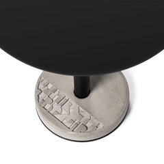 LYON BETON Bistro Table Donut Round