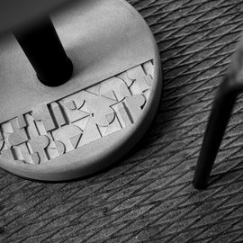 LYON BETON Bistro Table Donut Round