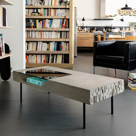 LYON BETON Coffee Table Curb 125x56cm