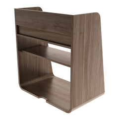 HARTO Wall Mounted Storage Suzon Walnut