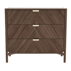 HARTO Chest of Drawers Marius Natural Walnut