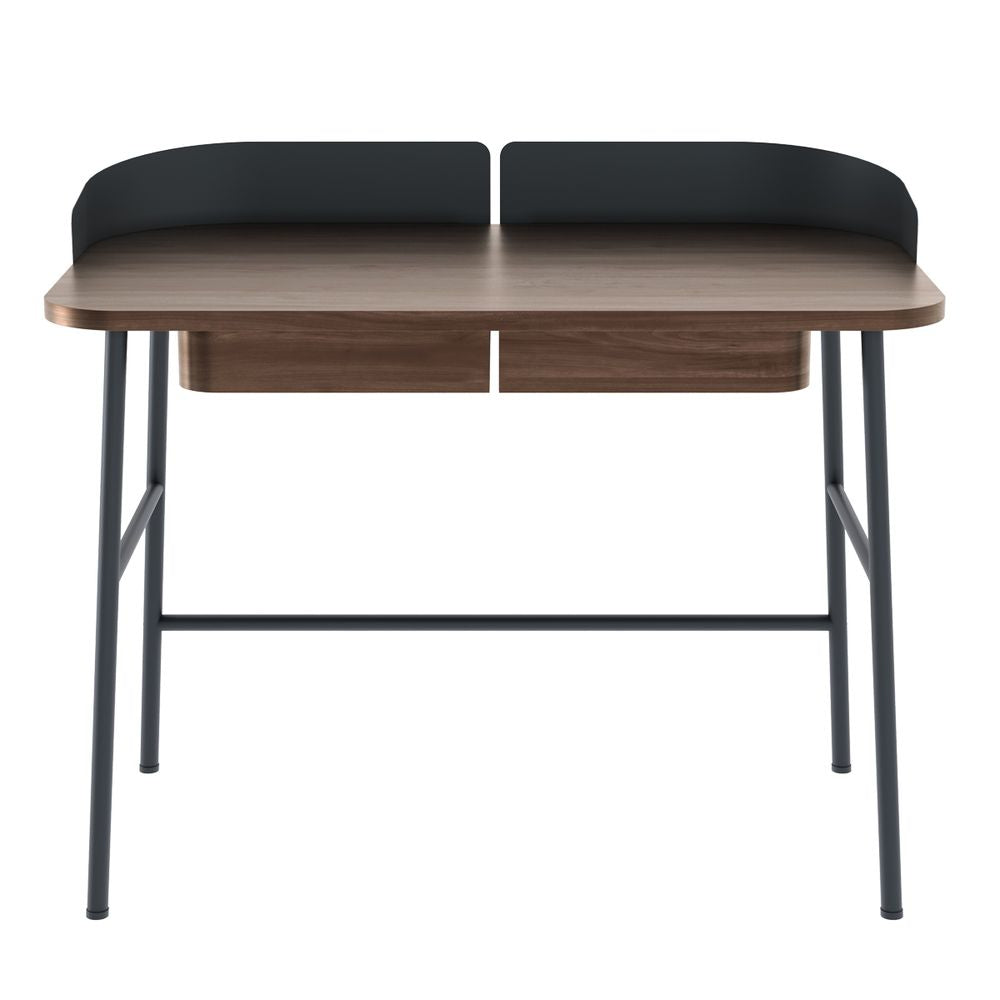 HARTO Desk Victor Walnut Slate Grey