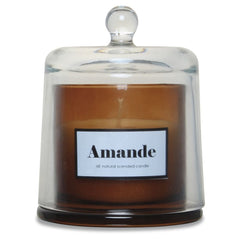 OPJET PARIS Candle Sweet Almond In Glass Cloche 18cm