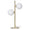 OPJET PARIS Floor Table Lamp Edmond 2 Globes Metal 53cm