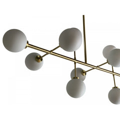 OPJET PARIS Ceiling Light Edmond 10 Globes Metal