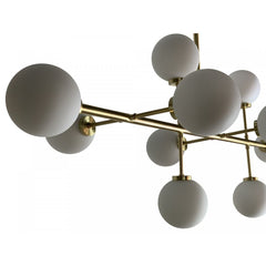 OPJET PARIS Ceiling Light Edmond 10 Globes Metal