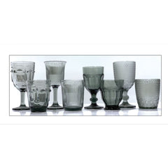 OPJET PARIS Set of 12 Glasses Visage 10cm
