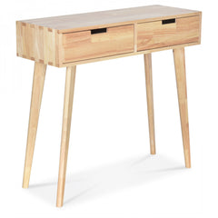 OPJET PARIS Desk 2 Drawers Boutique Wood 80cm