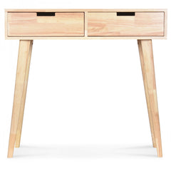 OPJET PARIS Desk 2 Drawers Boutique Wood 80cm