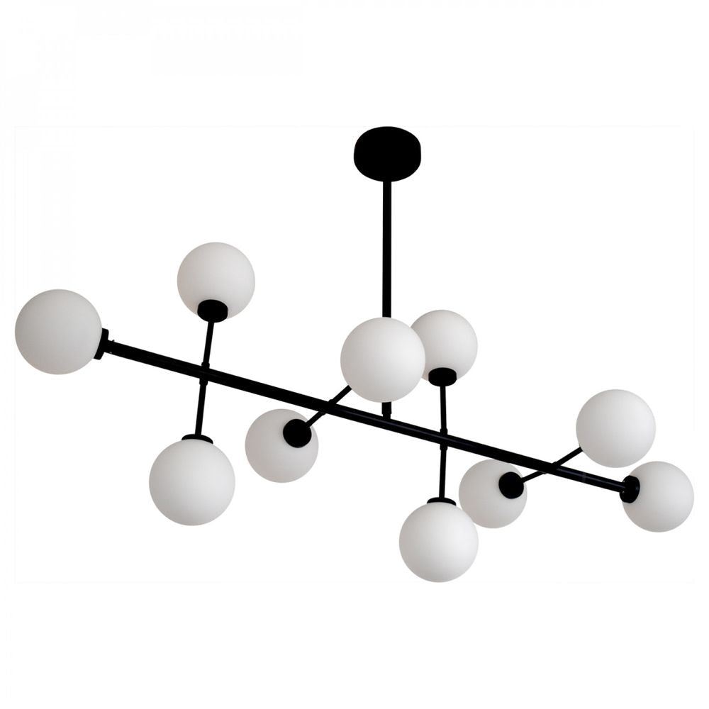 OPJET PARIS Ceiling Light Edmond 10 Globes Metal