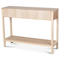 OPJET PARIS Console Desk Juju 2 Drawers Cane Rattan 100cm