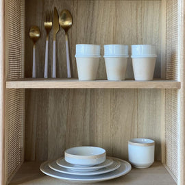 OPJET PARIS Tumbler Wabi Sandstone White 9,5cm