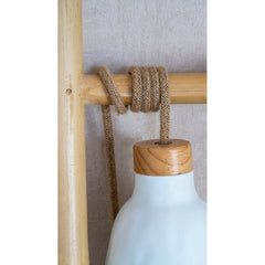 OPJET PARIS Suspension Light Rosinette Ceramic Wood 15cm