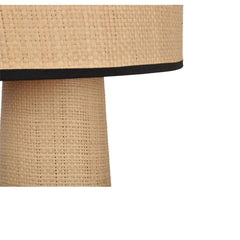 OPJET PARIS Floor Lamp Saturne Caned Raffia 130cm
