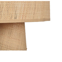 OPJET PARIS Floor Lamp Saturne Caned Raffia 130cm