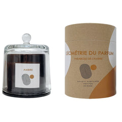 OPJET PARIS Candle Geometry In Glass Cloche 13cm