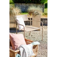 TOLIX Armchair Patio Lounge Outdoor Painted