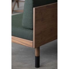 KANN DESIGN Sofa Mid Wool Fabric Green