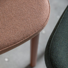 KANN DESIGN Chair Residence Wool Fabric Pink
