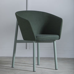 KANN DESIGN Armchair Residence Wool Fabric Green