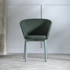 KANN DESIGN Armchair Residence Wool Fabric Green