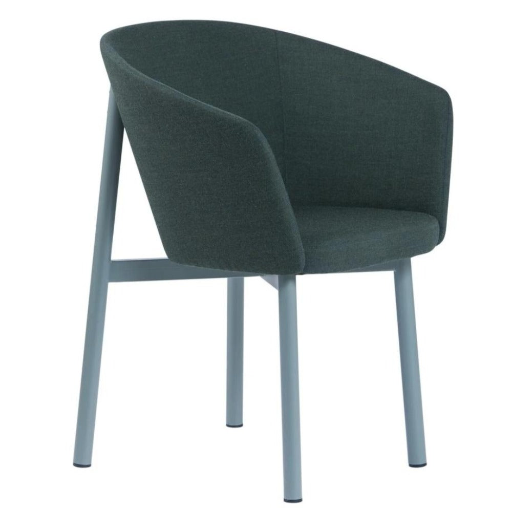 KANN DESIGN Armchair Residence Wool Fabric Green