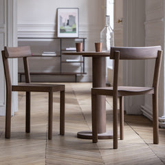 KANN DESIGN Round Table Galta Walnut