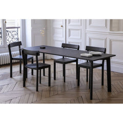 KANN DESIGN Dining Table Galta Black Oak 200cm