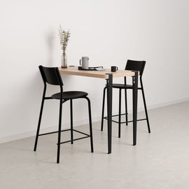 TIPTOE Bar Stool SSDr Steel Legs 75cm