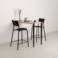 TIPTOE Bar Stool SSDr Steel Legs 65cm